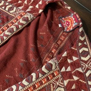 Johnny Was brand poncho/cape plus size